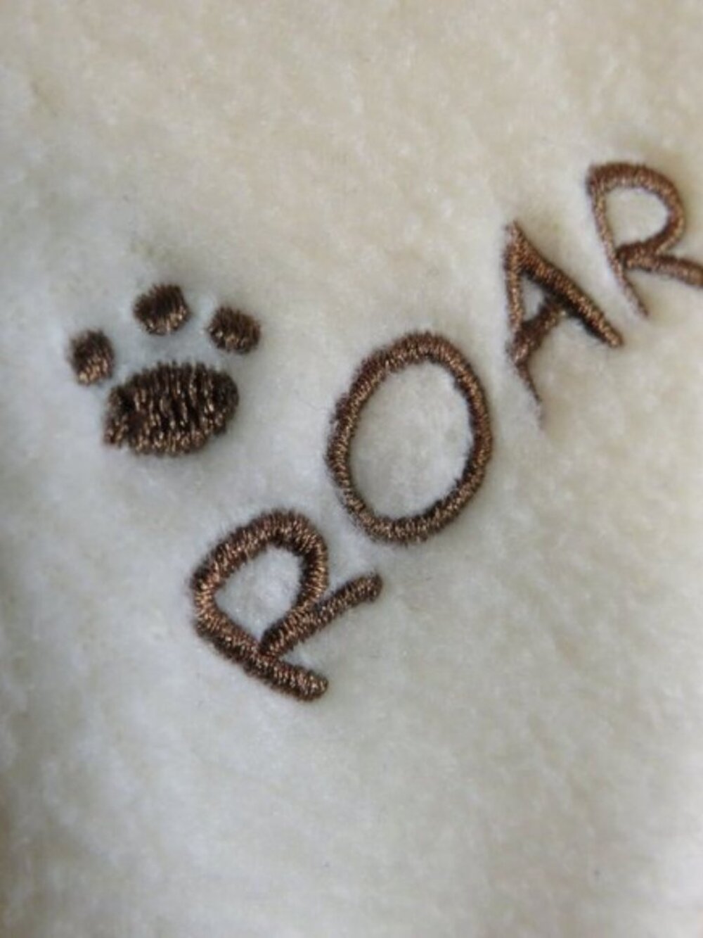Baby Lion Costume Bodysuit Hooded Mane Mittens Attached 3-6 Months Fleece - Picture 5 of 10